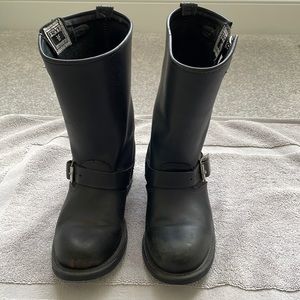 Frye Buckled Boots, Size 7